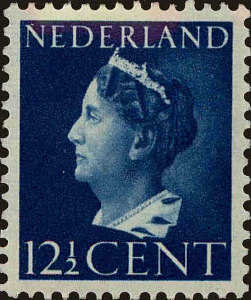 Front view of Netherlands 219 collectors stamp