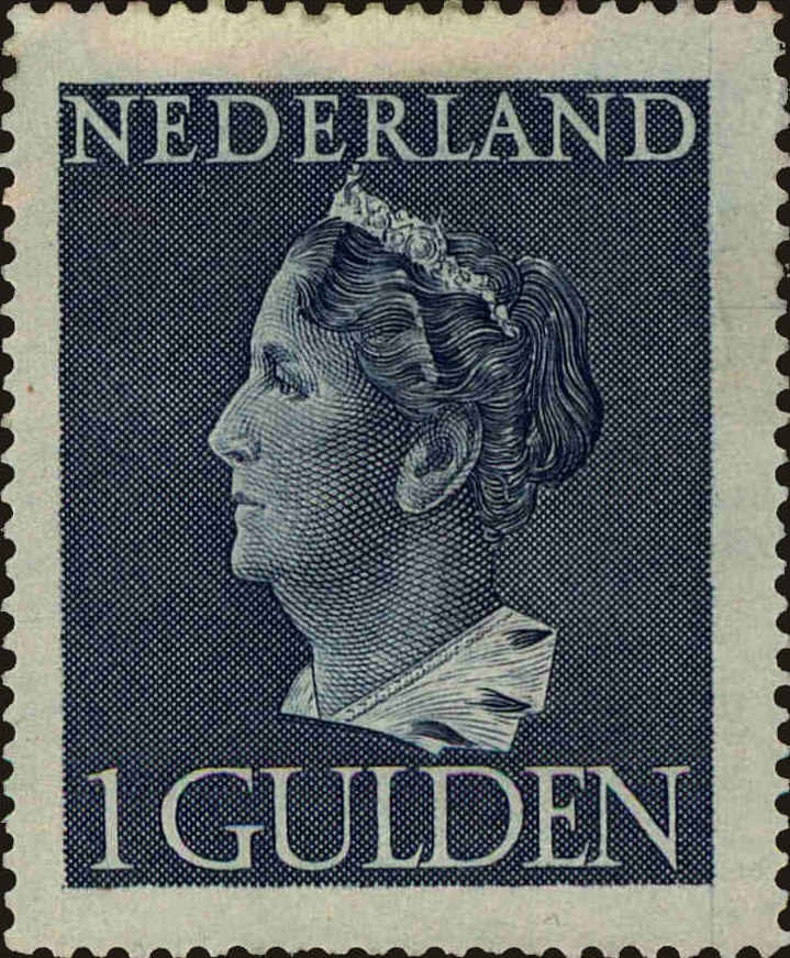 Front view of Netherlands 278 collectors stamp
