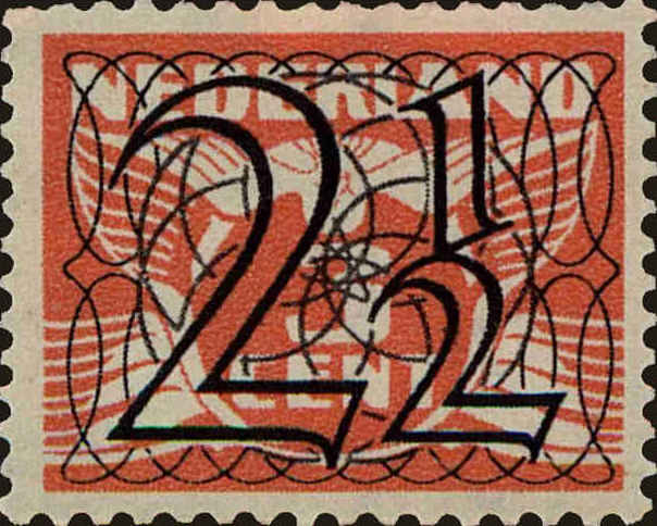 Front view of Netherlands 226 collectors stamp