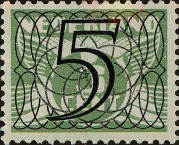 Front view of Netherlands 227 collectors stamp