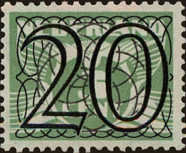 Front view of Netherlands 232 collectors stamp
