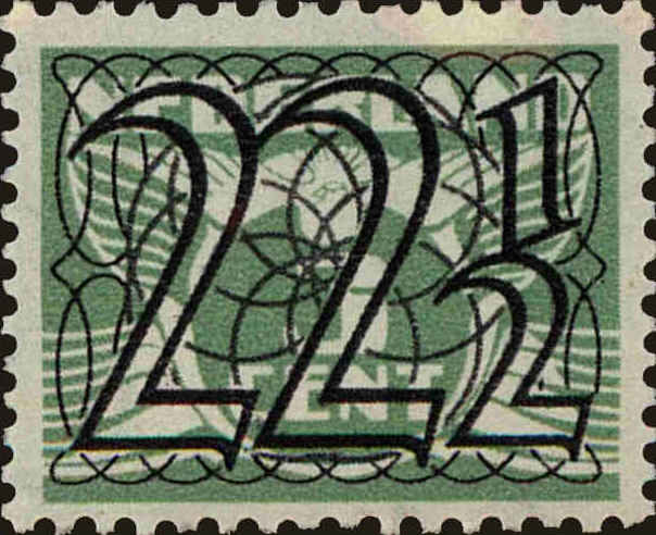 Front view of Netherlands 233 collectors stamp