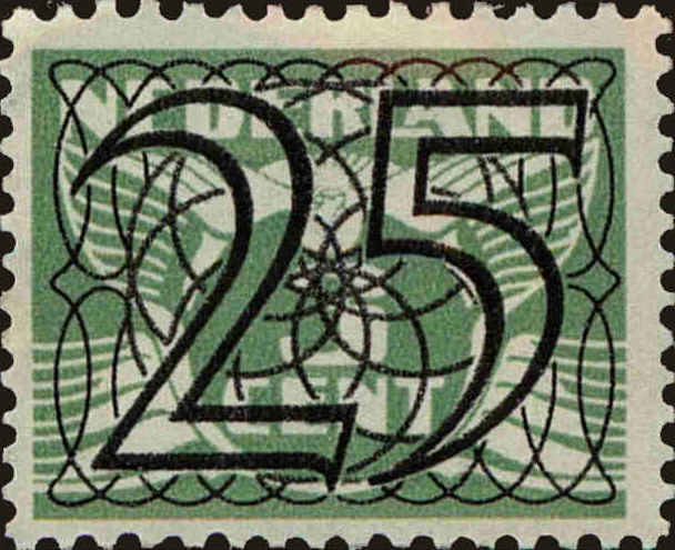 Front view of Netherlands 234 collectors stamp