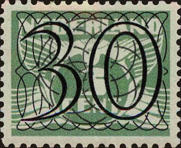 Front view of Netherlands 235 collectors stamp