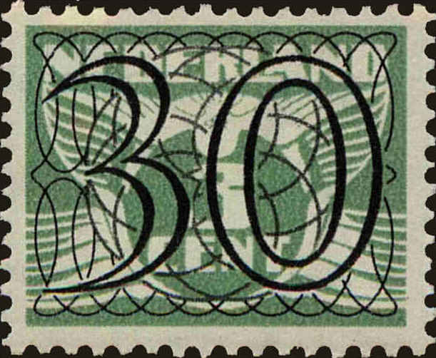 Front view of Netherlands 235 collectors stamp