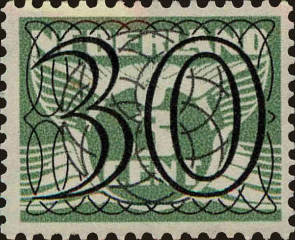 Front view of Netherlands 235 collectors stamp