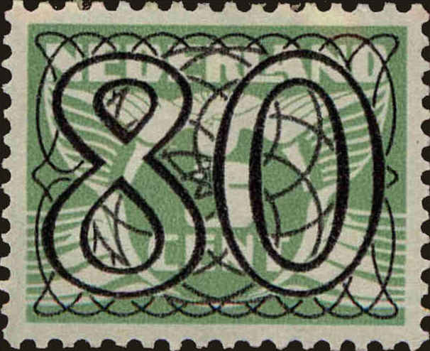 Front view of Netherlands 240 collectors stamp