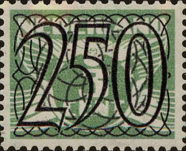 Front view of Netherlands 242 collectors stamp