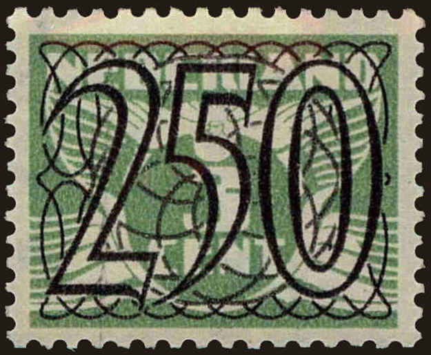 Front view of Netherlands 242 collectors stamp