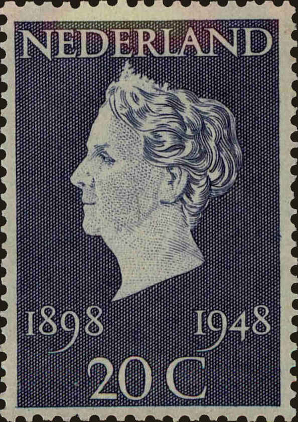 Front view of Netherlands 303 collectors stamp