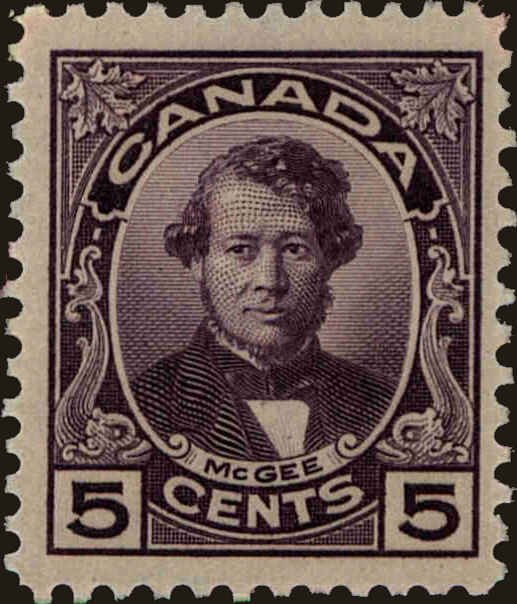 Front view of Canada 146 collectors stamp