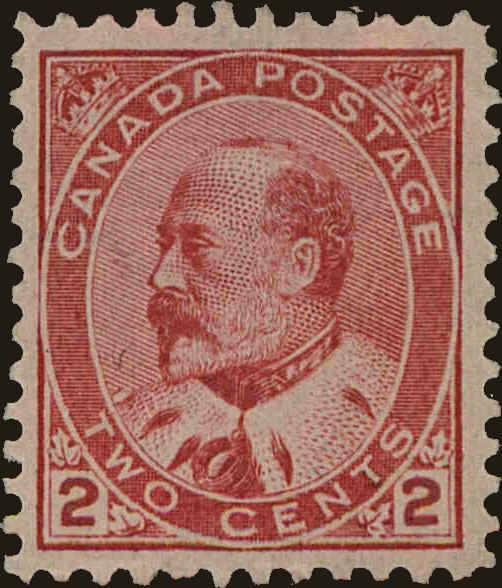Front view of Canada 90 collectors stamp