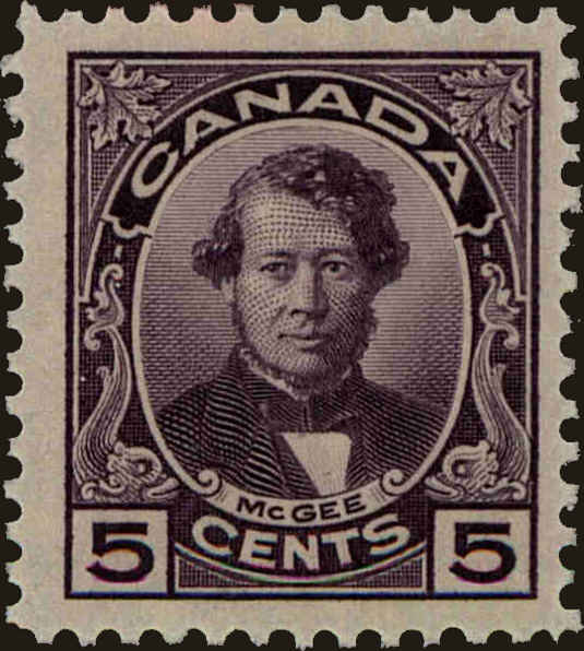 Front view of Canada 146 collectors stamp