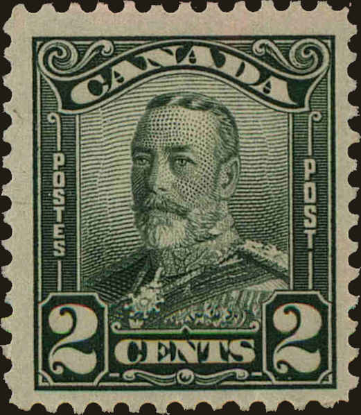 Front view of Canada 150 collectors stamp