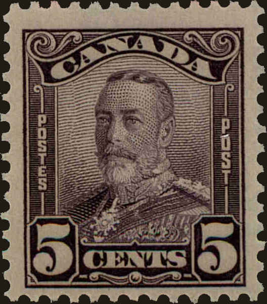 Front view of Canada 153 collectors stamp