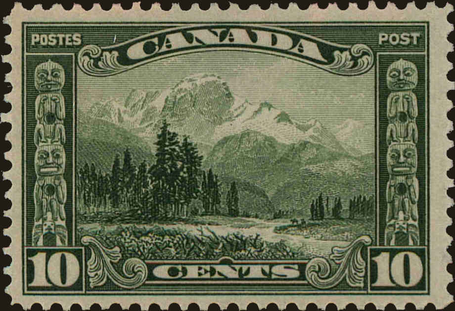 Front view of Canada 155 collectors stamp