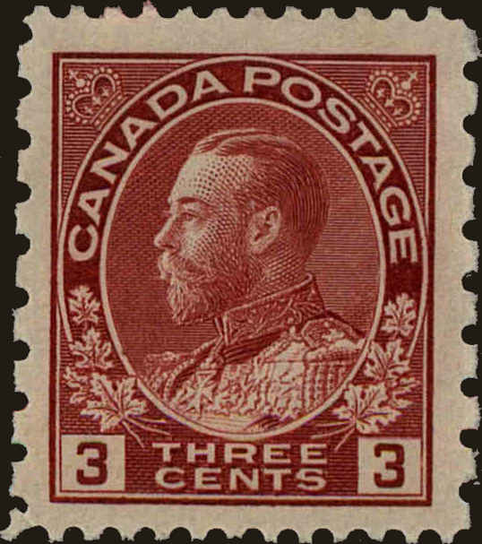 Front view of Canada 184 collectors stamp