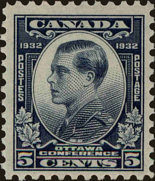 Front view of Canada 193 collectors stamp