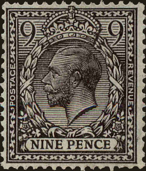 Front view of Great Britain 170 collectors stamp
