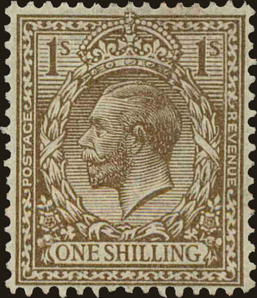Front view of Great Britain 172 collectors stamp