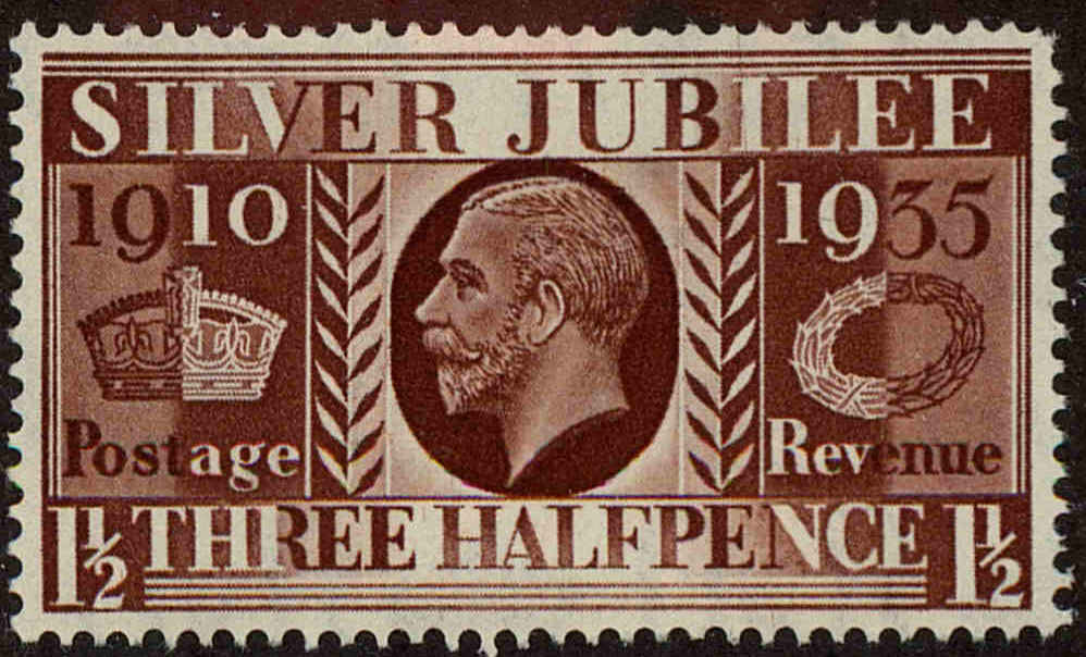 Front view of Great Britain 228 collectors stamp