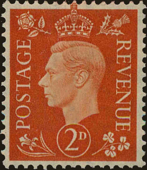 Front view of Great Britain 238 collectors stamp
