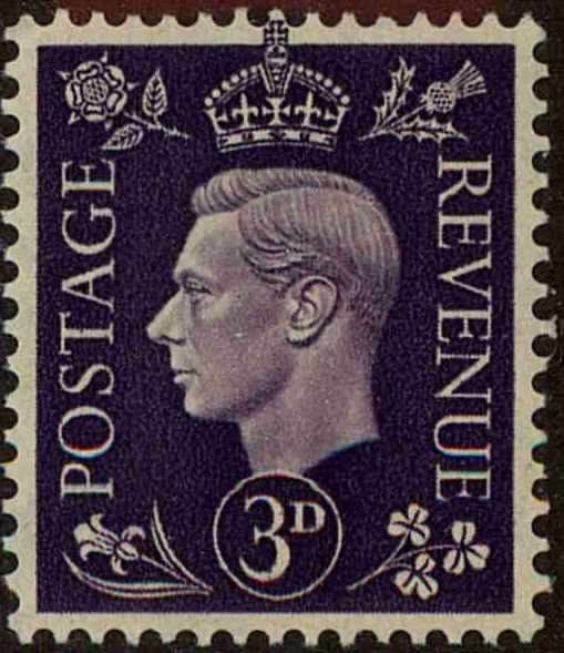 Front view of Great Britain 240 collectors stamp