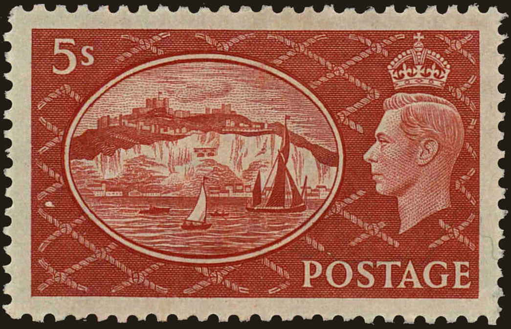 Front view of Great Britain 287 collectors stamp