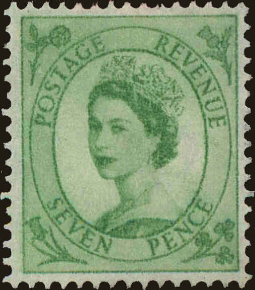 Front view of Great Britain 326 collectors stamp