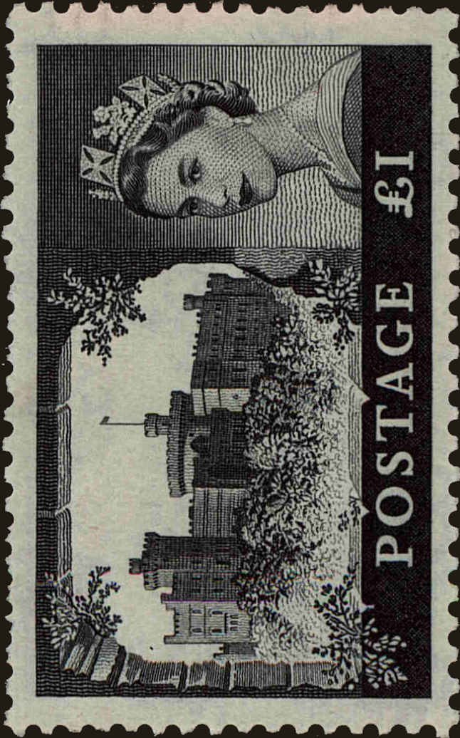 Front view of Great Britain 374 collectors stamp
