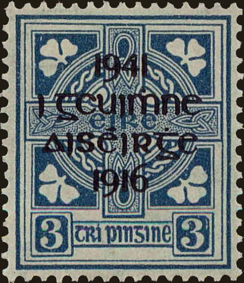 Front view of Ireland 119 collectors stamp