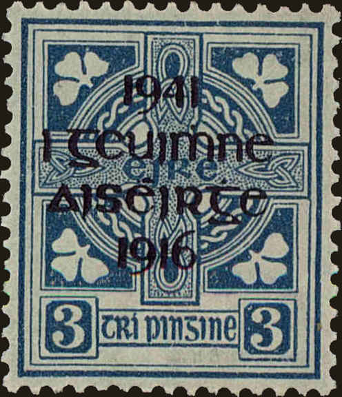 Front view of Ireland 119 collectors stamp