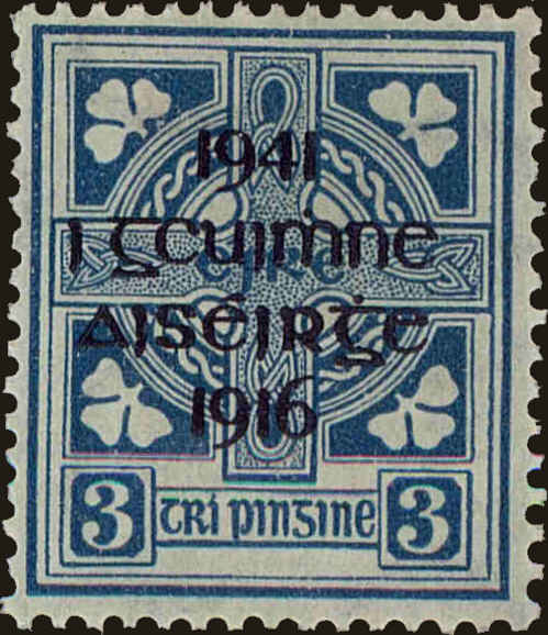 Front view of Ireland 119 collectors stamp