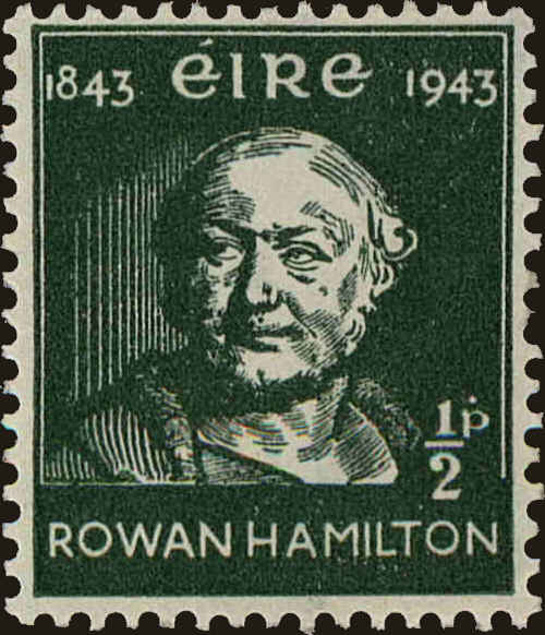 Front view of Ireland 126 collectors stamp
