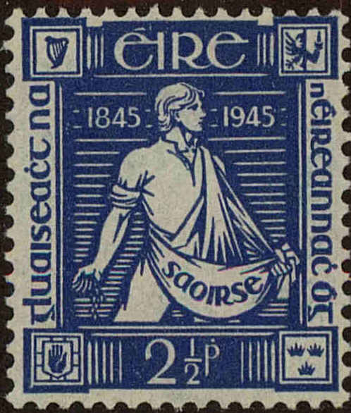 Front view of Ireland 131 collectors stamp