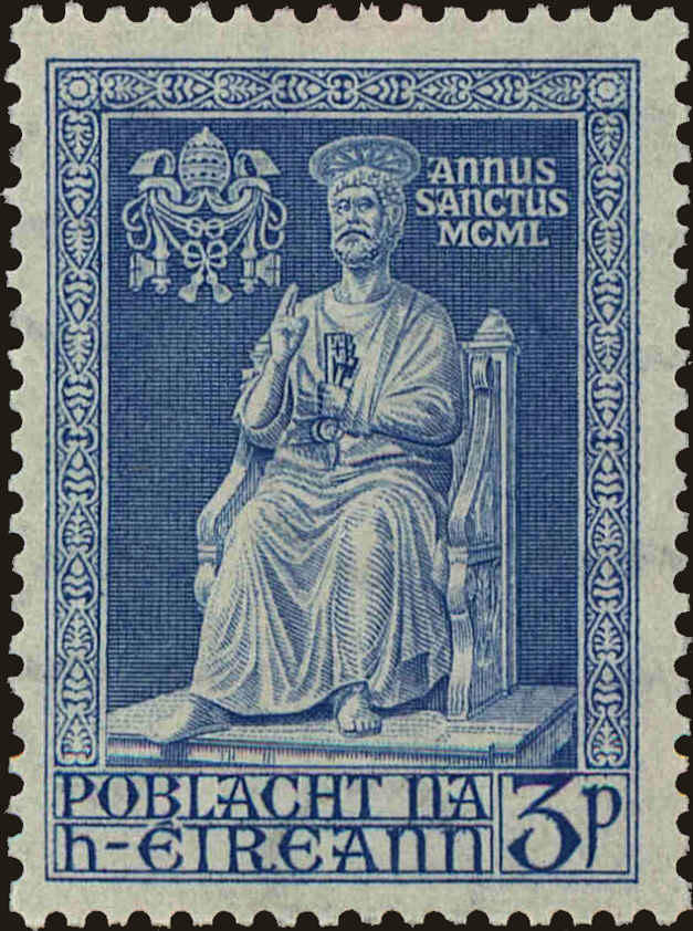 Front view of Ireland 143 collectors stamp