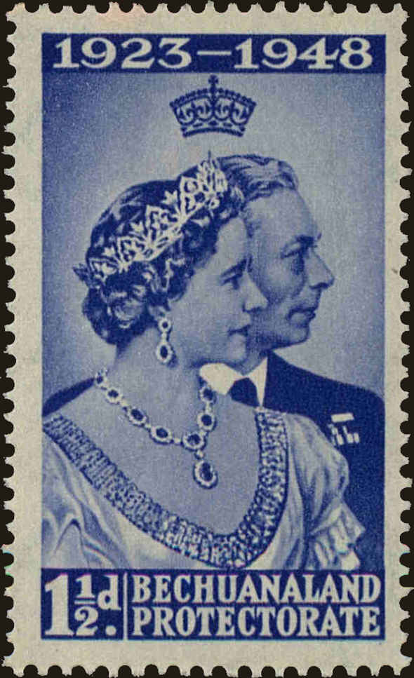 Front view of Bechuanaland Protectorate 147 collectors stamp