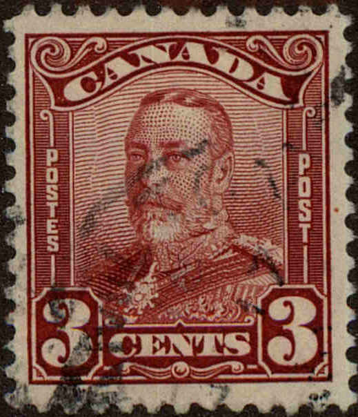 Front view of Canada 151 collectors stamp