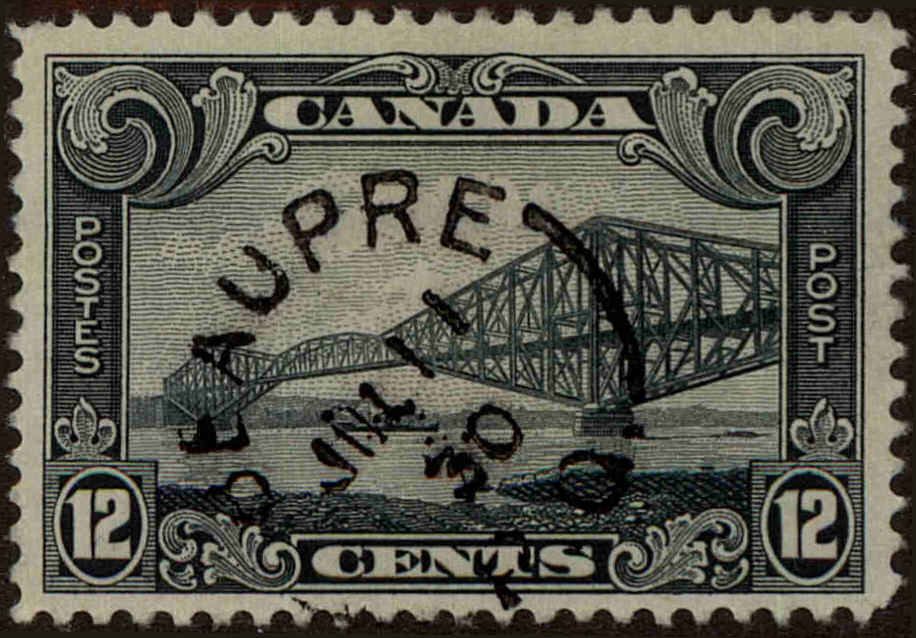 Front view of Canada 156 collectors stamp