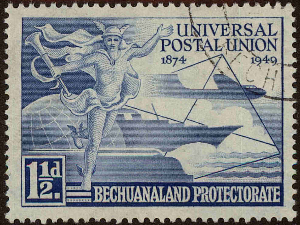 Front view of Bechuanaland Protectorate 149 collectors stamp
