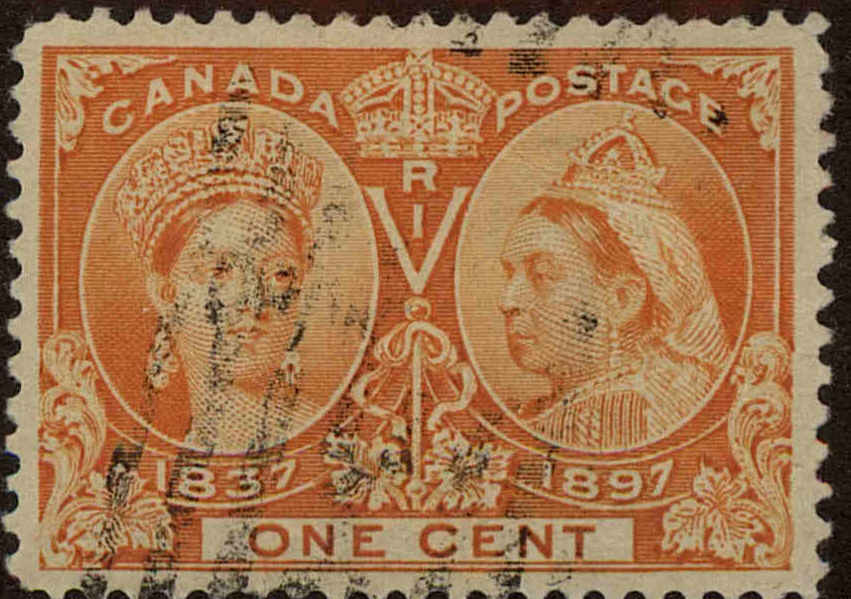 Front view of Canada 51 collectors stamp