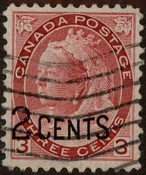 Front view of Canada 88 collectors stamp