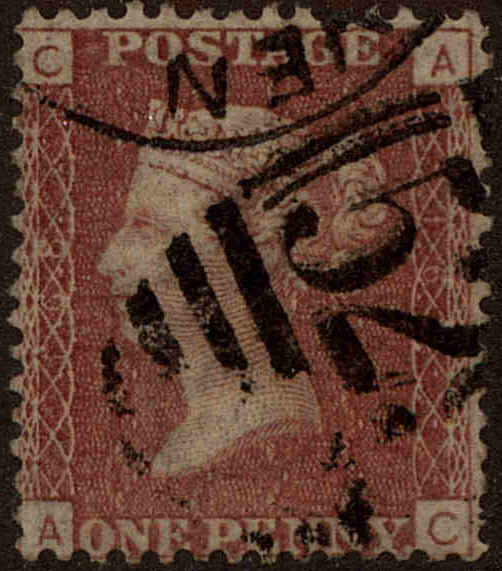 Front view of Great Britain 33 collectors stamp