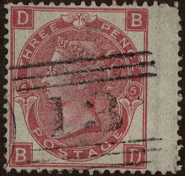 Front view of Great Britain 49 collectors stamp