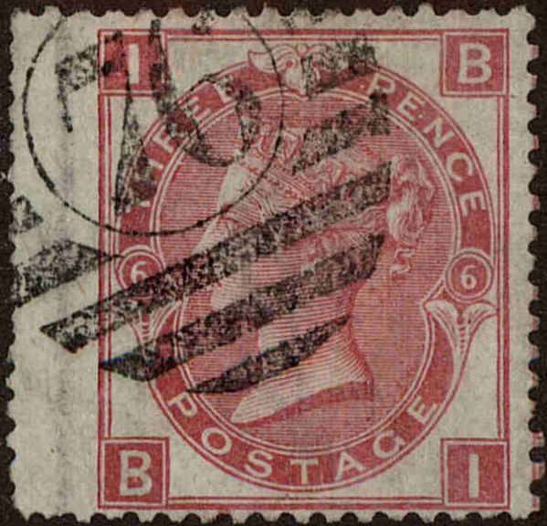 Front view of Great Britain 49 collectors stamp