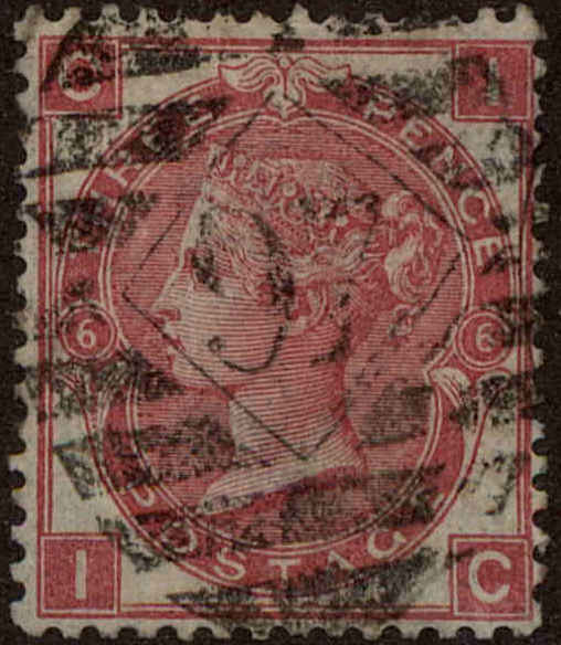 Front view of Great Britain 49 collectors stamp