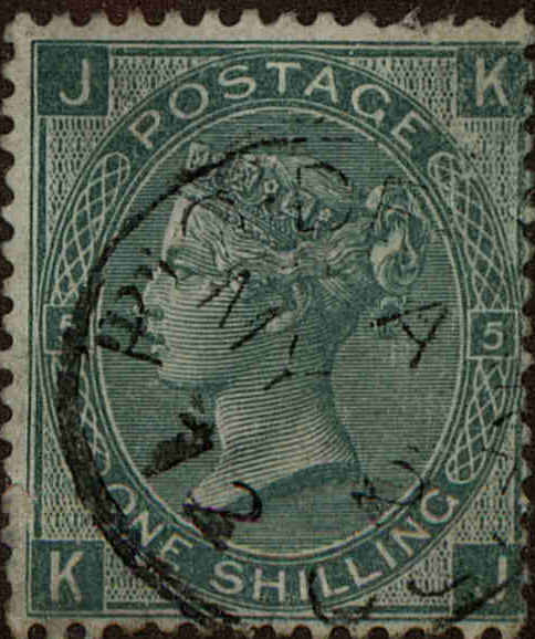 Front view of Great Britain 54 collectors stamp