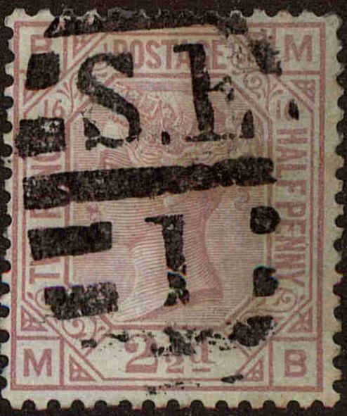 Front view of Great Britain 67 collectors stamp