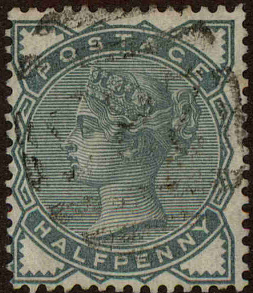 Front view of Great Britain 78c collectors stamp