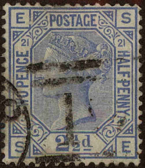 Front view of Great Britain 82 collectors stamp